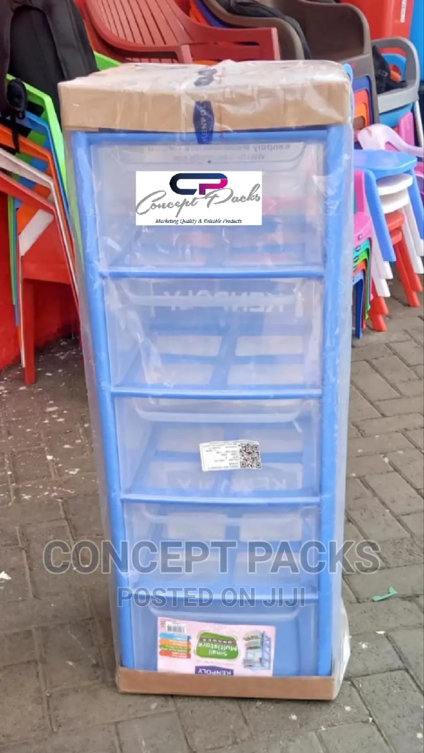 5 Stack Multipurpose Plastic Drawer.