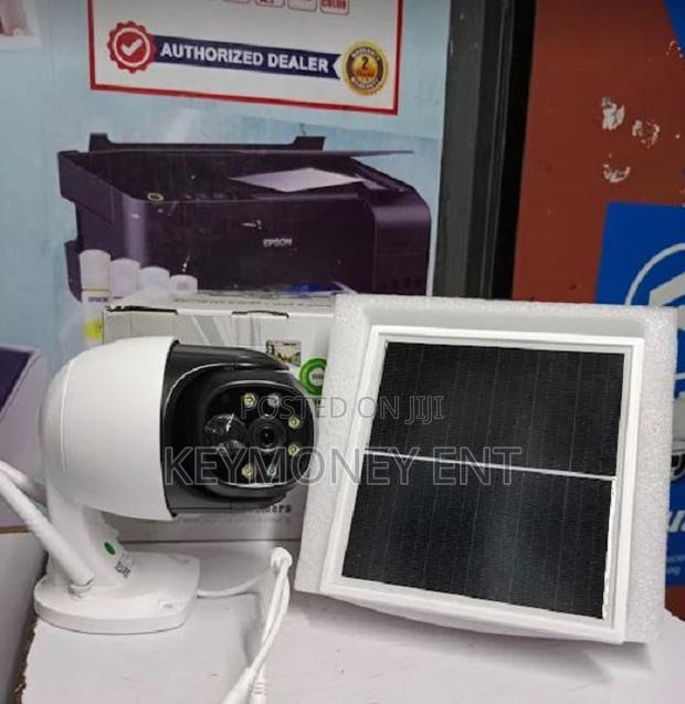 4G Solar Simcard Camera With Solar Panel 360degrees PTZ
