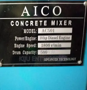 Concrete Mixers Stocked