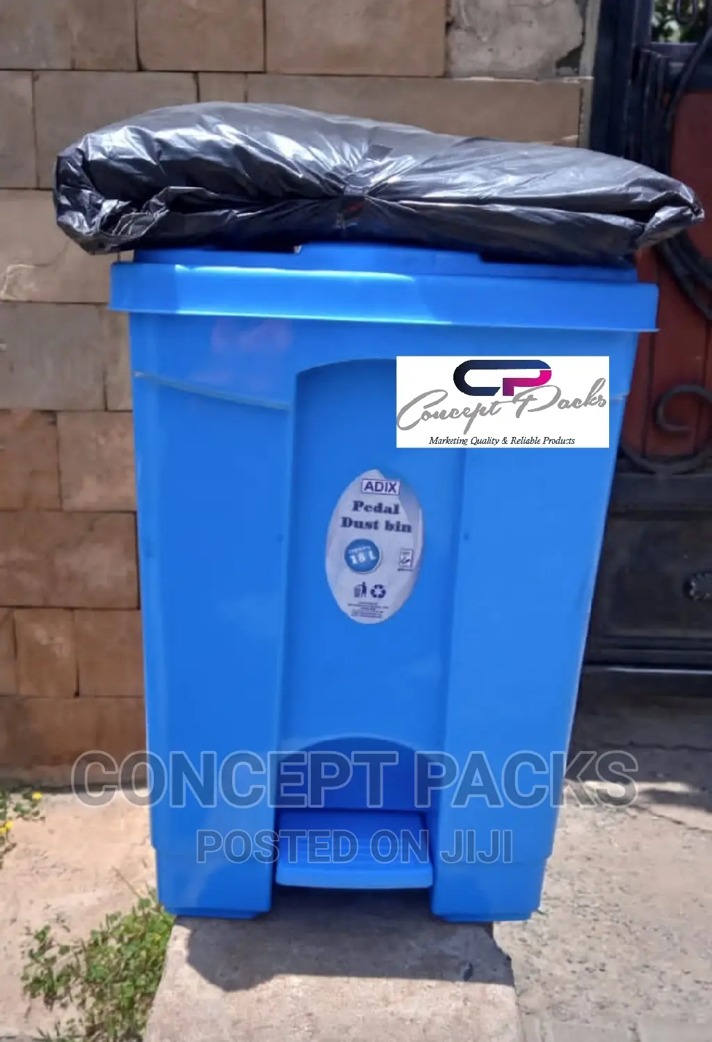 18ltr Bin + 50pcs Garbage Bags Set.