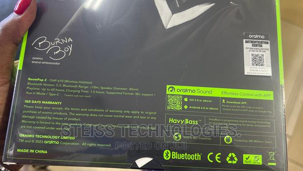 Oraimo Wireless Headphone - thumbnail 5