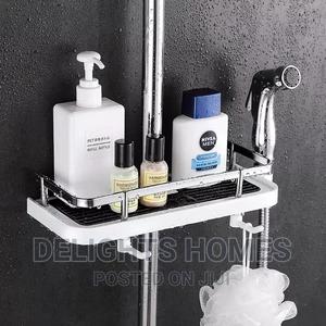 Rotating Hook Shower Storage Rack - main view