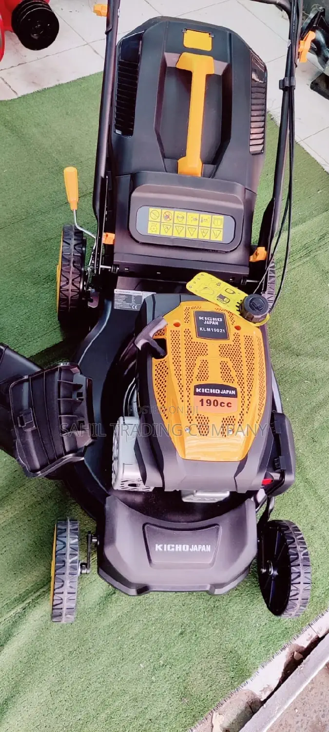 190cc 21" Kicho Self-Propelled Lawnmower Strong Commercial