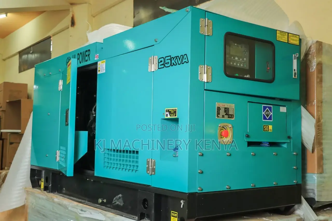 25kva Diesel Powered Generator With Cummins Engine and ATS