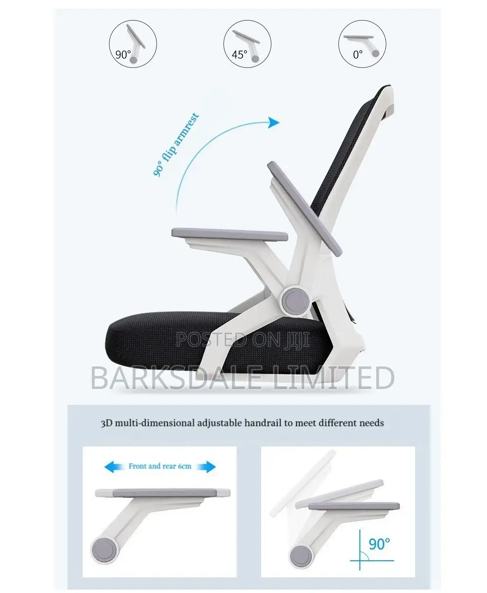 Swivel Armrest Orthopedic Mesh Ergonomic Office Chair