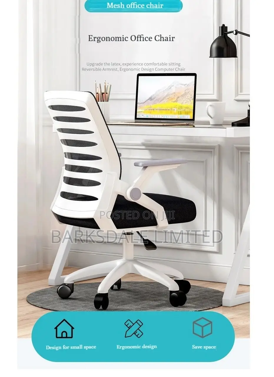 Swivel Armrest Orthopedic Mesh Ergonomic Office Chair
