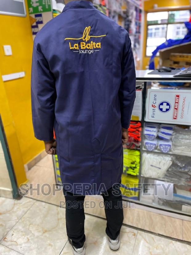 Navyblue Branded Dust Coat