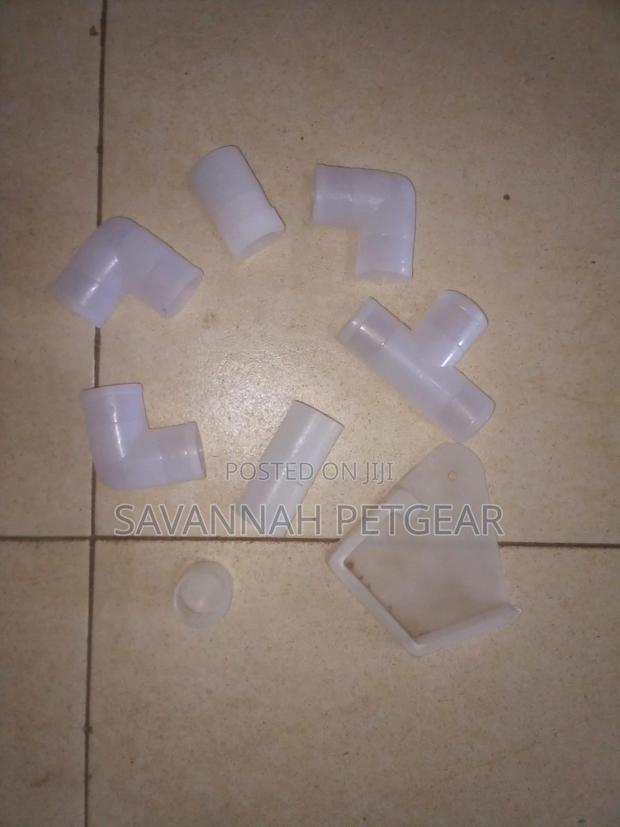 Straight Tee Tube Connector, Chicken Drinking Tee Pipe - thumbnail 2