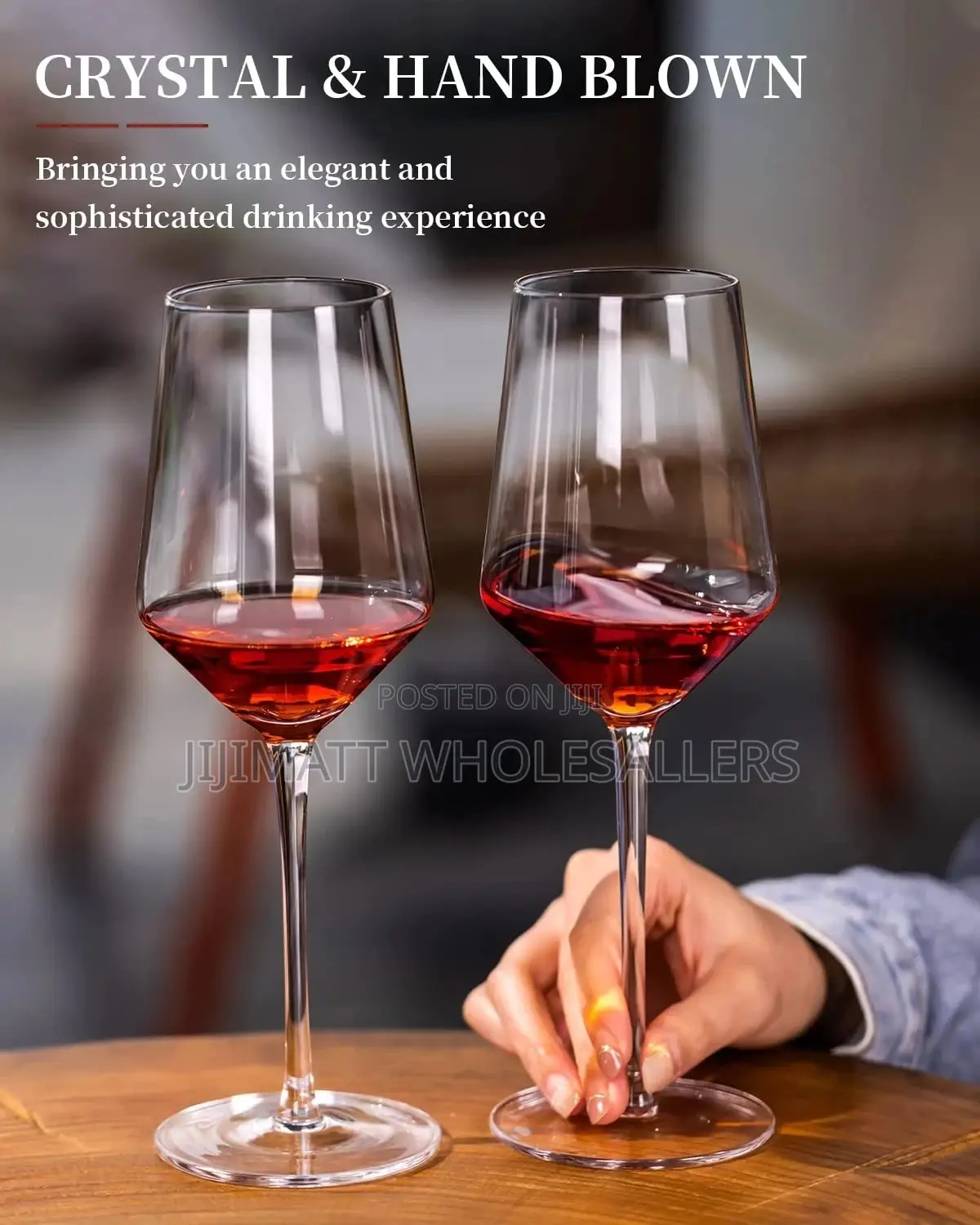 6pcs Wine Glass Available