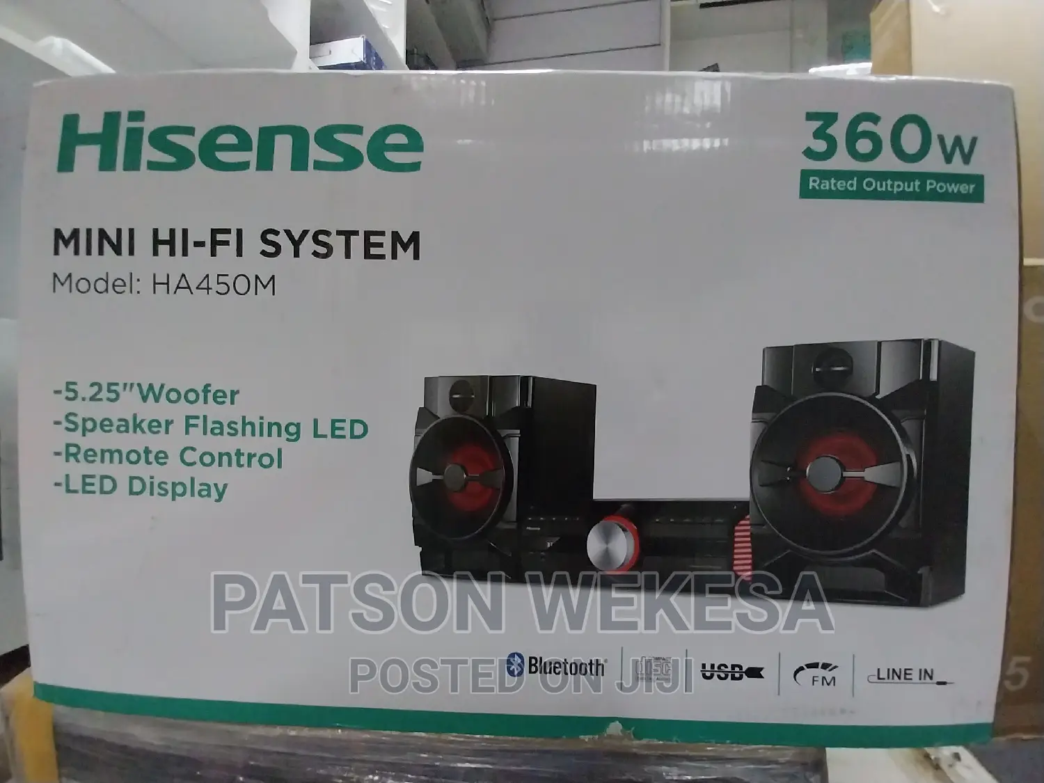Hisense HA450 Mini Hi-Fi System