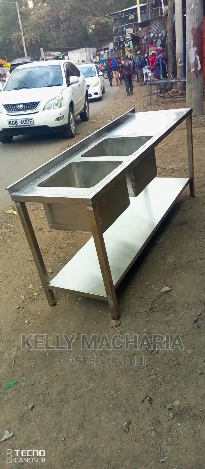 Commercial Double Sinks