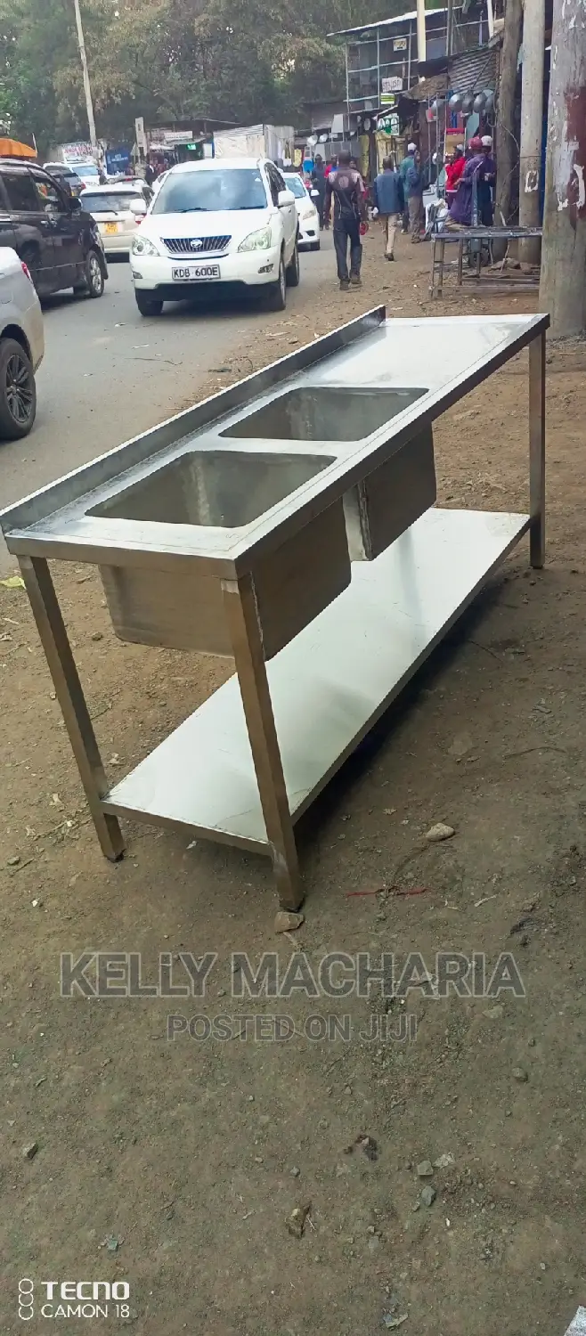 Commercial Double Sinks