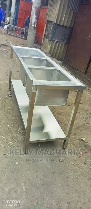 Commercial Double Sinks