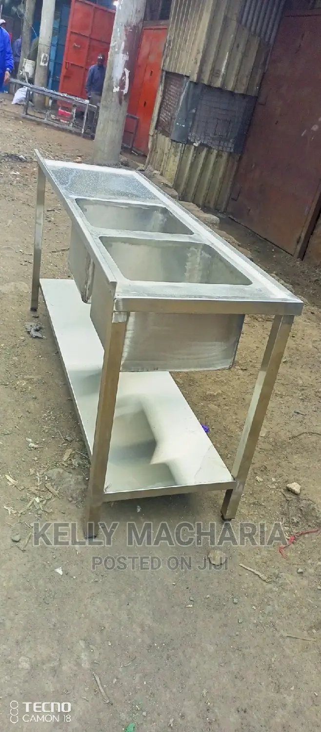 Commercial Double Sinks