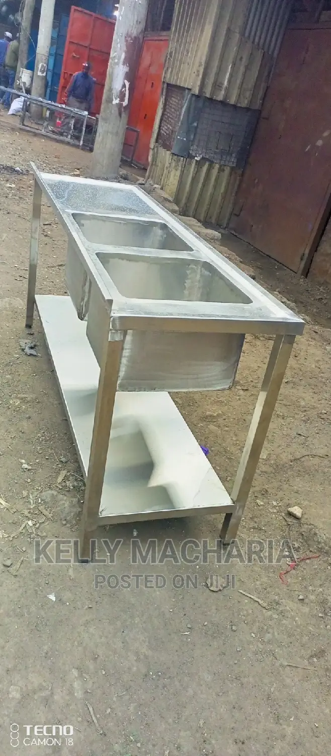 Commercial Double Sinks
