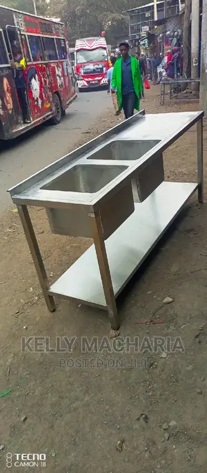 Commercial Double Sinks