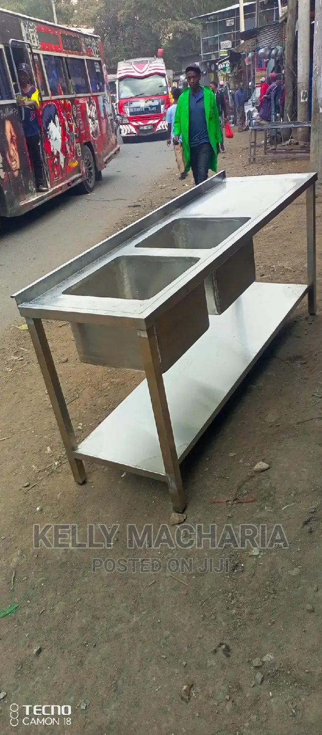 Commercial Double Sinks