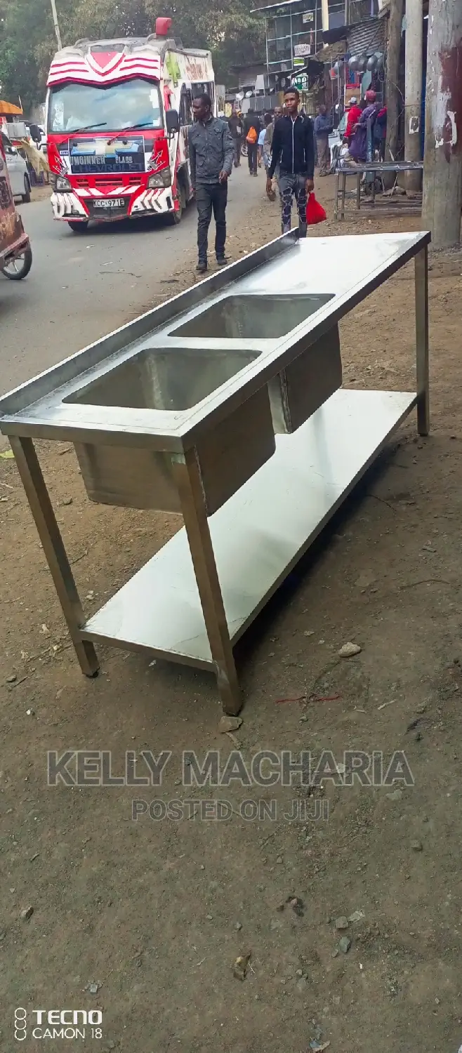 Commercial Double Sinks