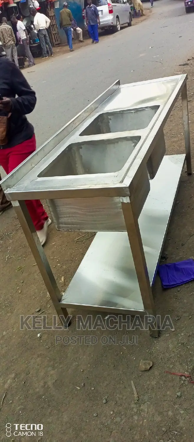 Commercial Double Sinks