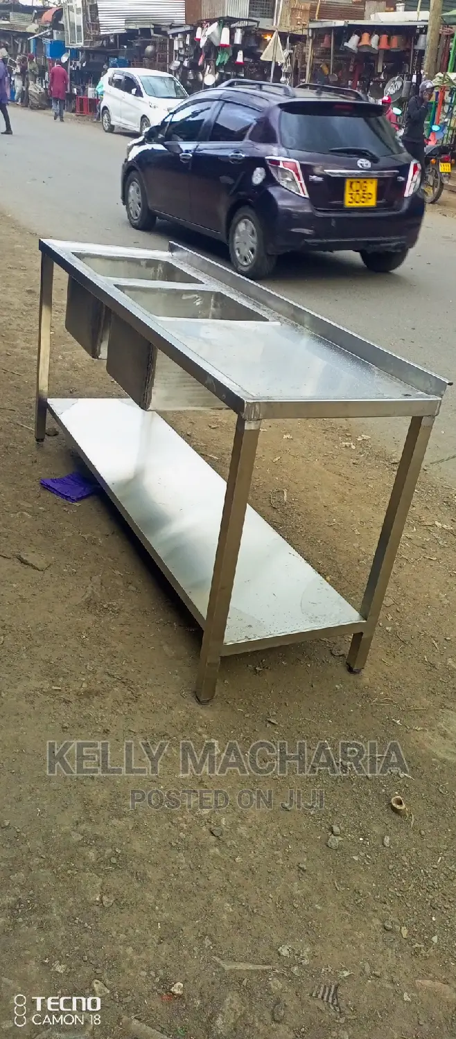 Commercial Double Sinks
