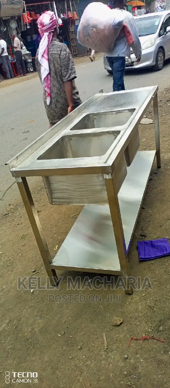Commercial Double Sinks