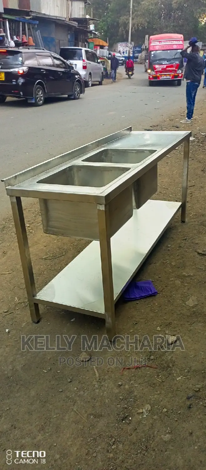 Commercial Double Sinks