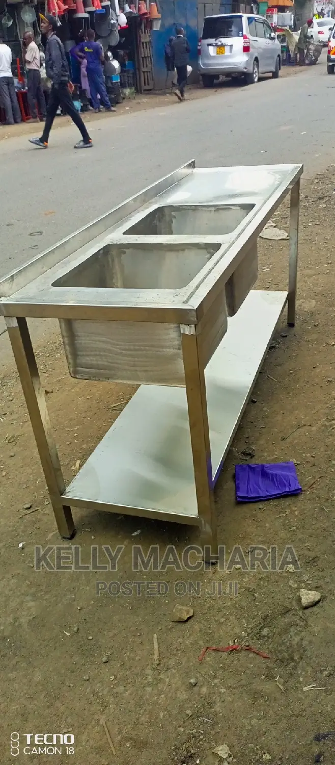 Commercial Double Sinks