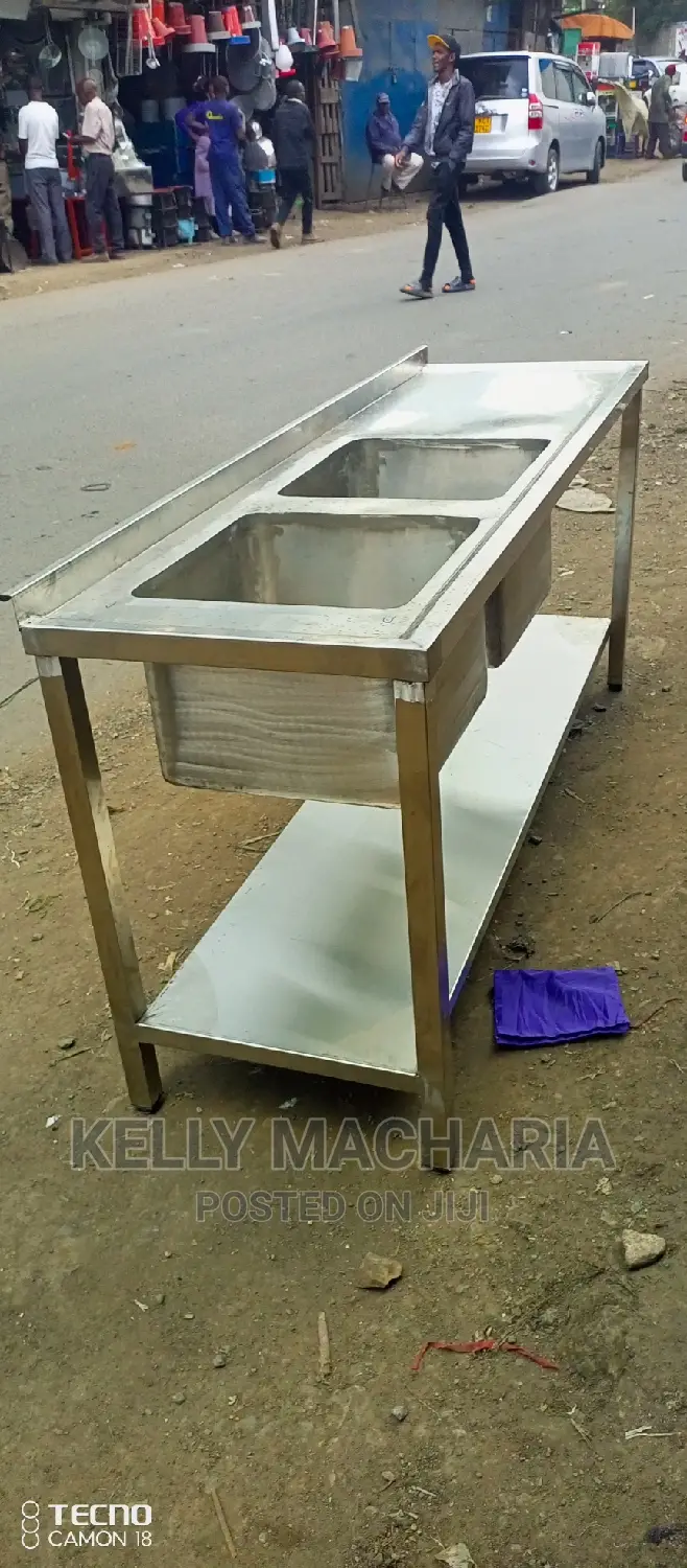 Commercial Double Sinks