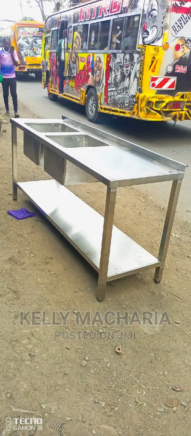 Commercial Double Sinks