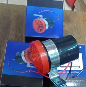 Reverse Alarm 12v/24v Black Red