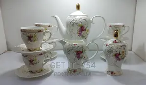 15pcs Fine Bone China Ceramic Tea/Coffee Set