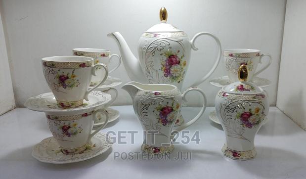 15pcs Fine Bone China Ceramic Tea/Coffee Set