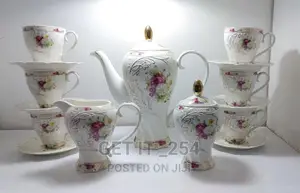 15pcs Fine Bone China Ceramic Tea/Coffee Set