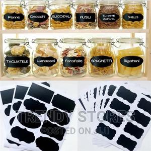 80pcs Jar Stickers Labels Plus Free Pen - thumbnail 2