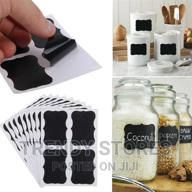 80pcs Jar Stickers Labels Plus Free Pen - thumbnail 3