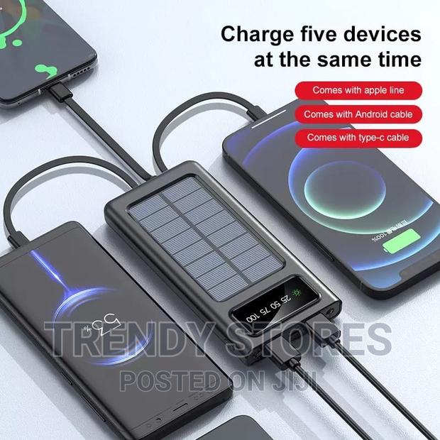 20000MAH Solar Power Bank - main view