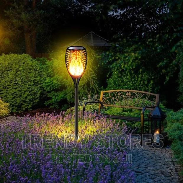 6 Pieces LED Solar Flame Lamp - thumbnail 2