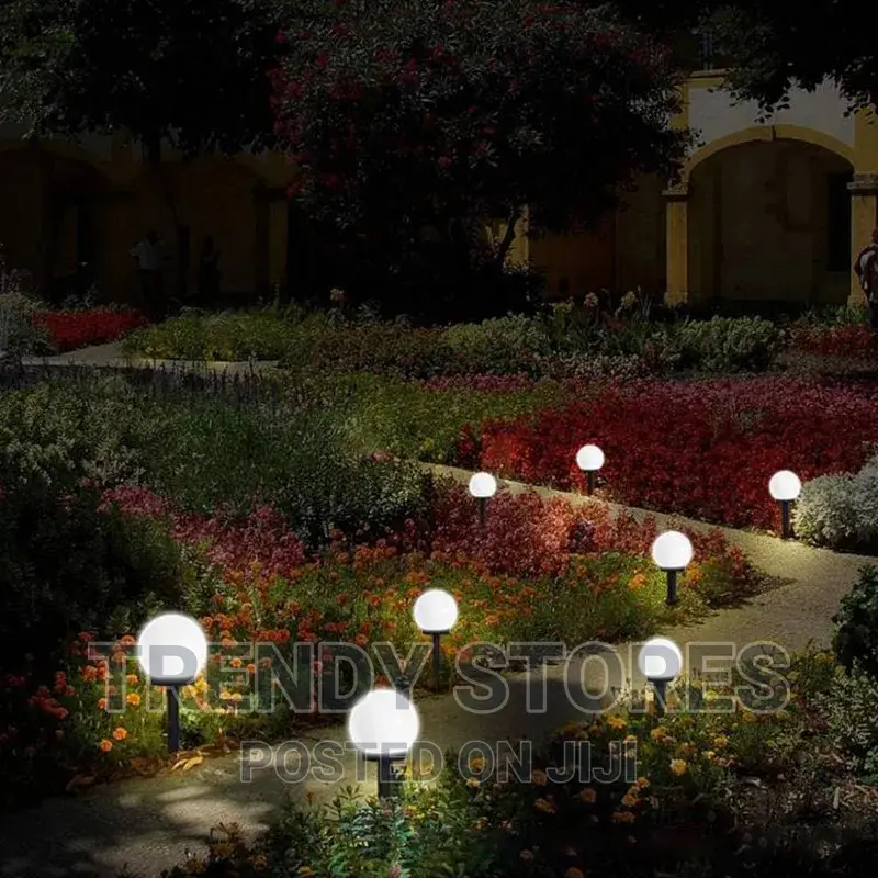 6 Pieces Outdoor Ball Solar Light