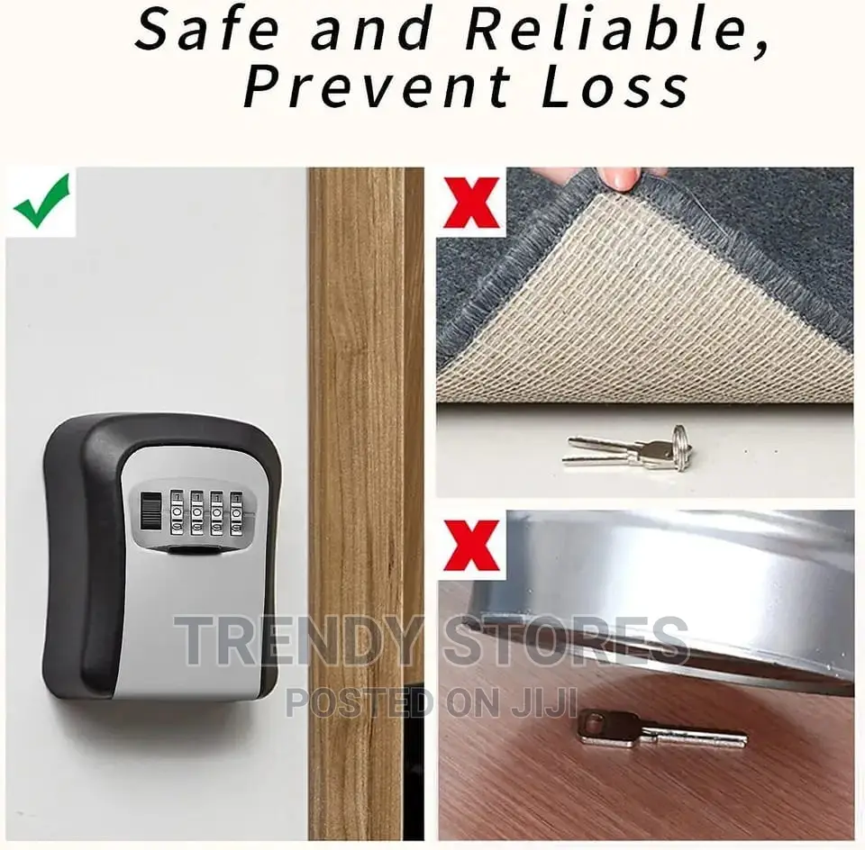 Weatherproof Wall-mounted Key Safe