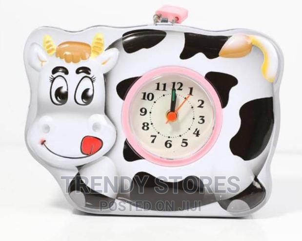 Piggy Bank With Clock - main view