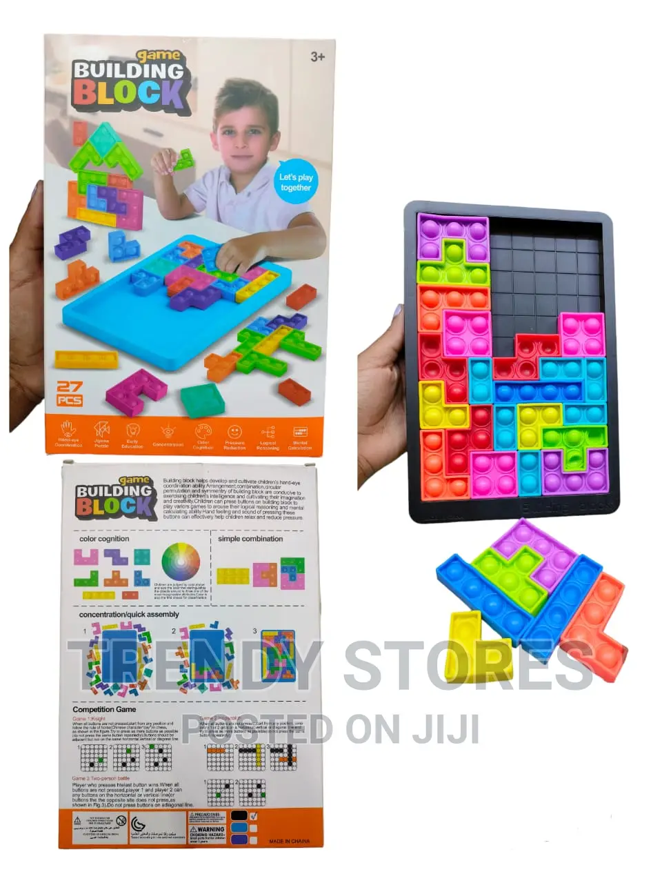 Tetris Like/ Pop It Building Blocks in Nairobi Central Toys, Trendy