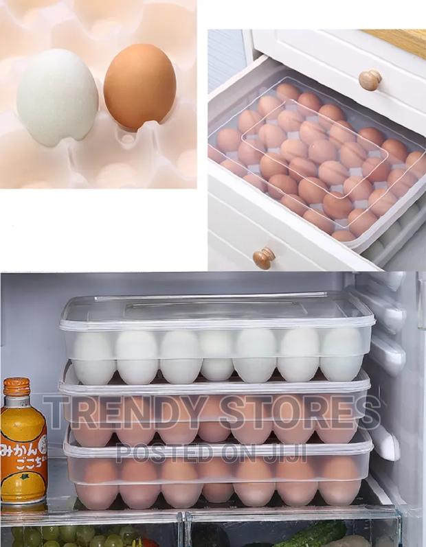 34 Grid Egg Tray Fridge Storage - thumbnail 2