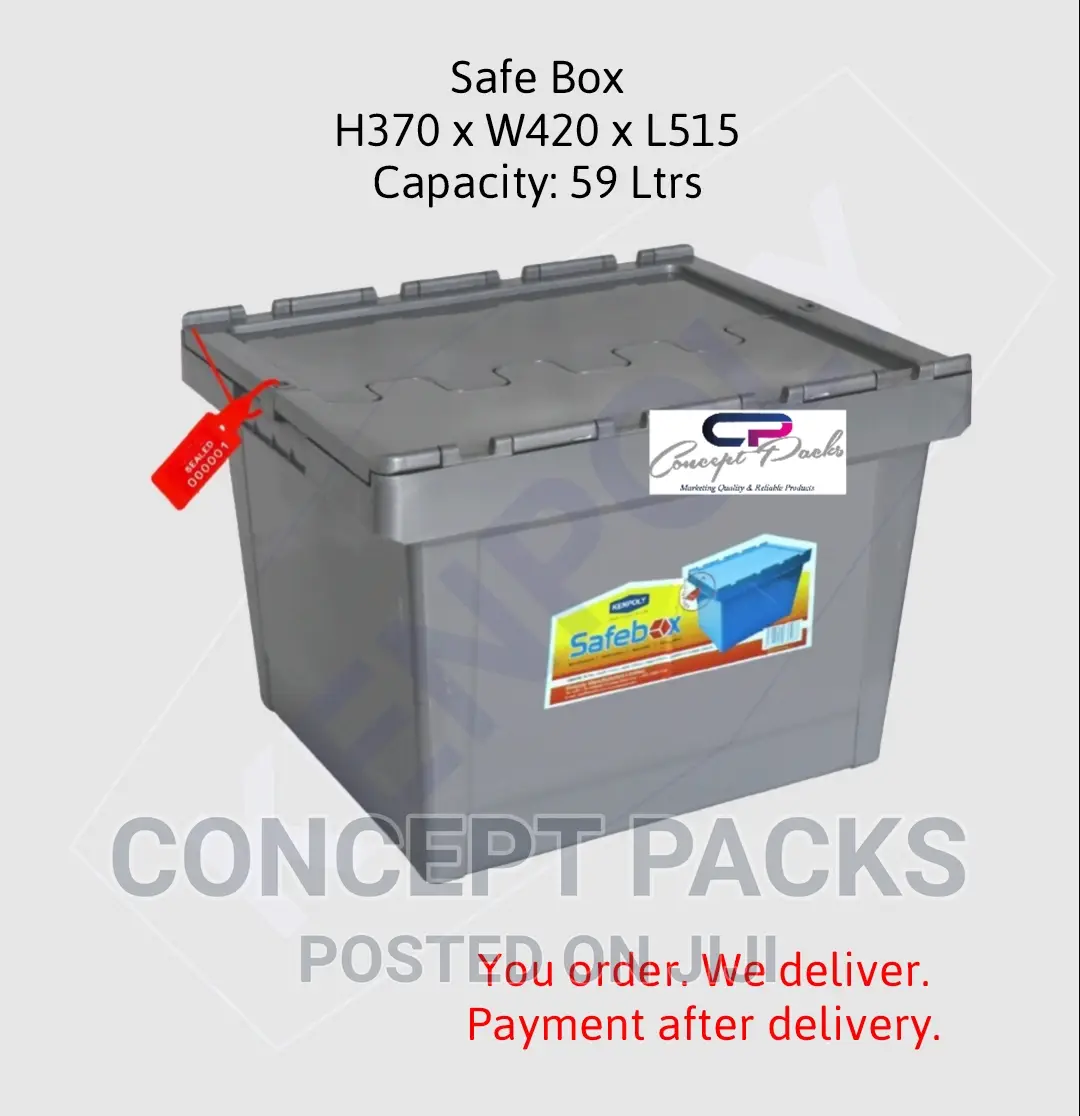 Plastic 59ltrs Storage Safebox