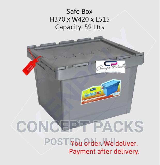 Plastic 59ltrs Storage Safebox