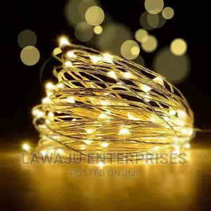 10mtr LED Solar Powered Fairy Lights
