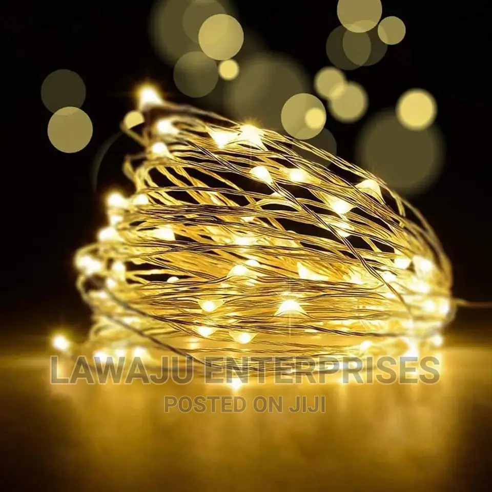 10mtr LED Solar Powered Fairy Lights