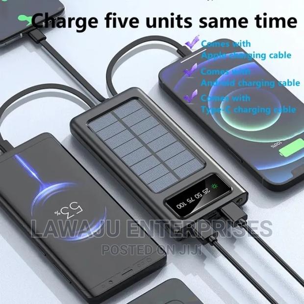 20000MAH Solar Power Bank - main view