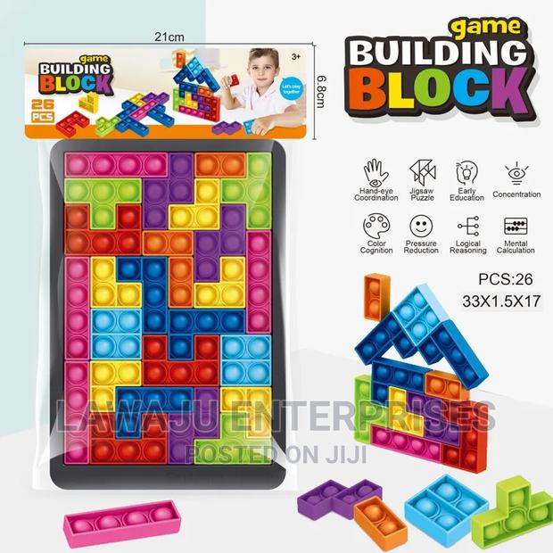 Tetris Like/ Pop It Building Blocks - main view