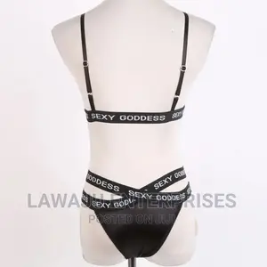 High Waist Sexy Matching Bra and Panty