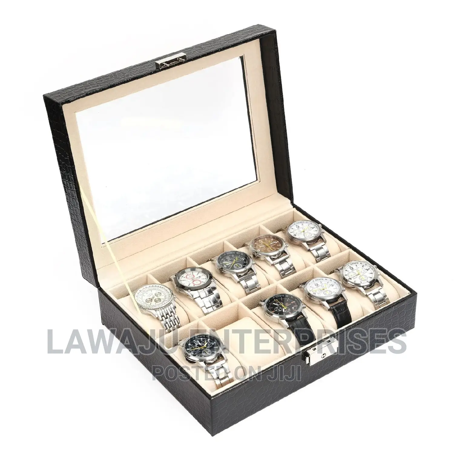 12 Slots Watch Organizer/Storage Box